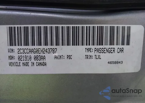 2013 Chrysler 300C from USA, damaged, VIN 2C3CCAEG2DH687519